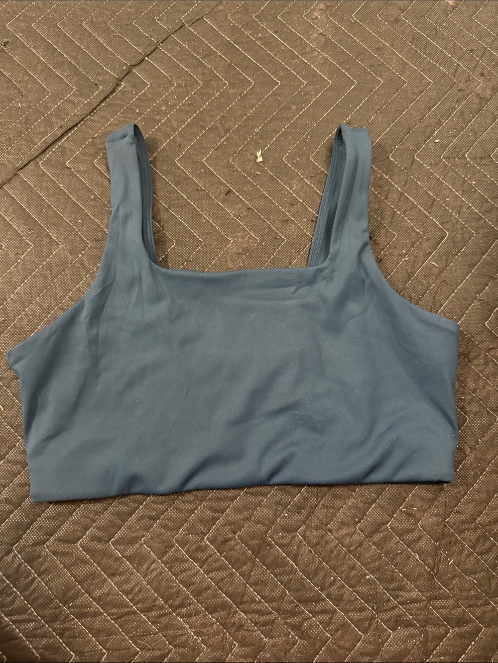 Teal sports bra